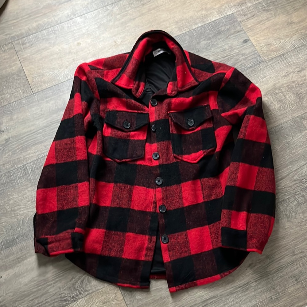 Heavy flannel jacket